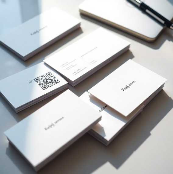 Tarjetas físicas de papel